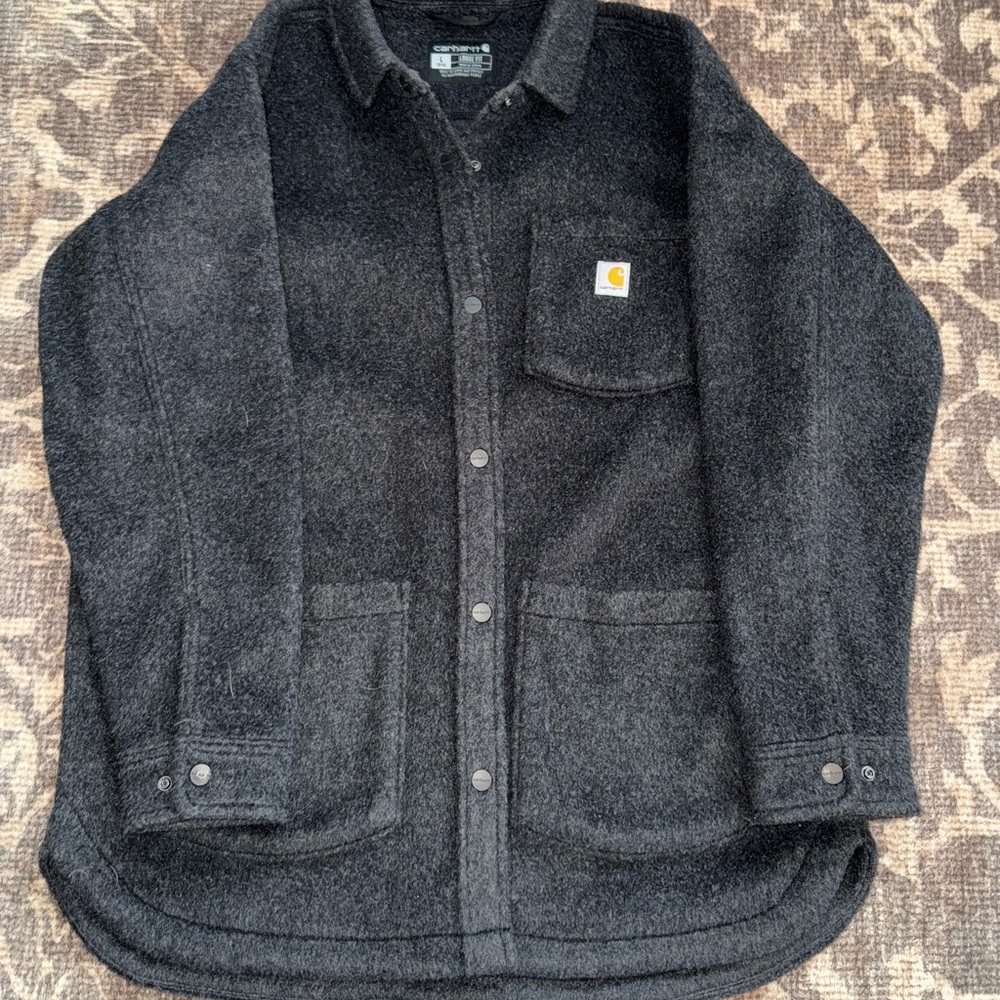 Women’s Carhartt Fuzzy Button Down